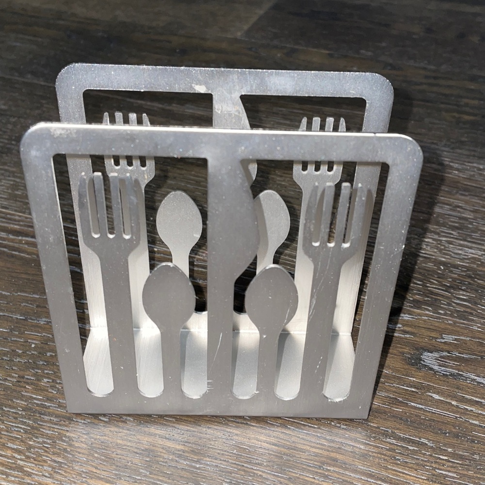 Silver Napkin Holder
